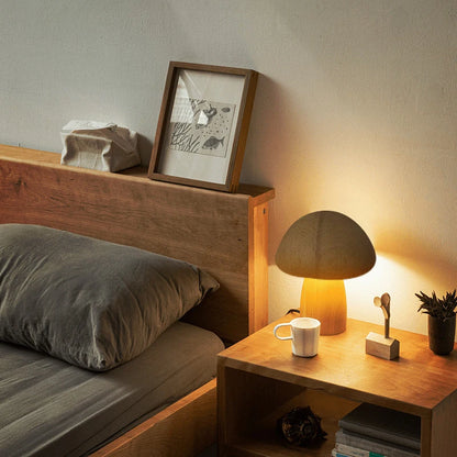 Wooden Mushroom Light, view 5