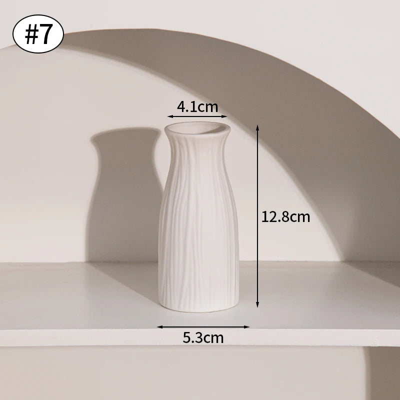 White Ceramic Vase