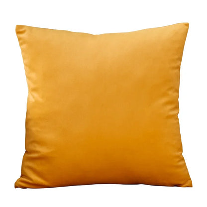 Velvet Cushion Cover with multiple color options.