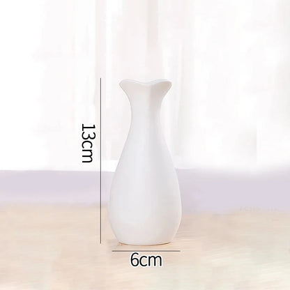 White Ceramic Vase
