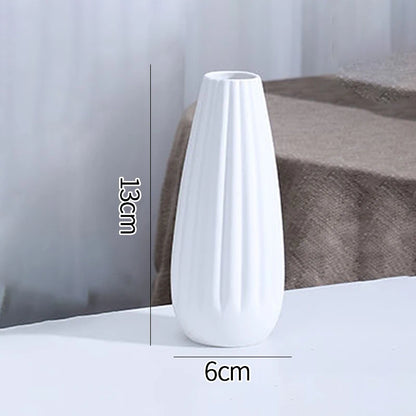 White Ceramic Vase