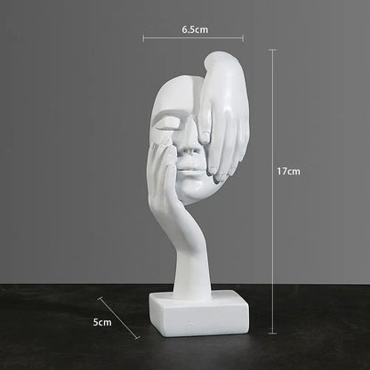 Nordic Resin Abstract Statue