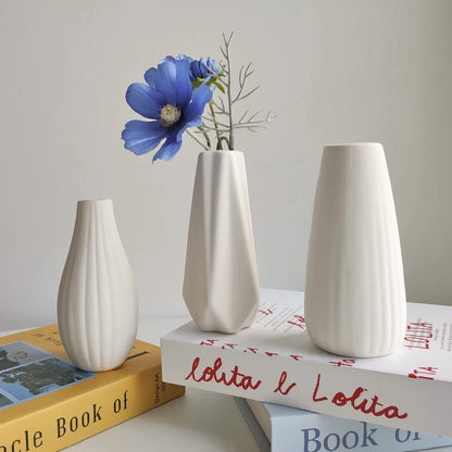 White Ceramic Vase