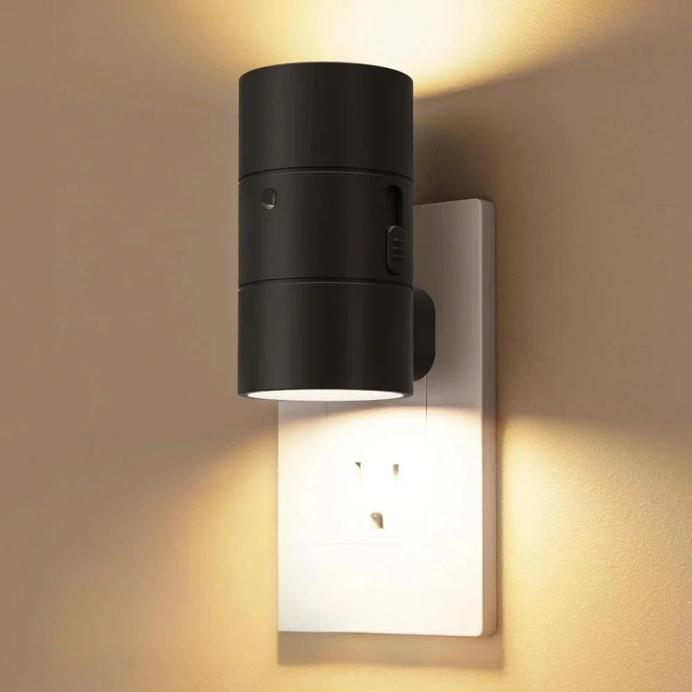 Luno Cylindrical LED Night Light, view 5