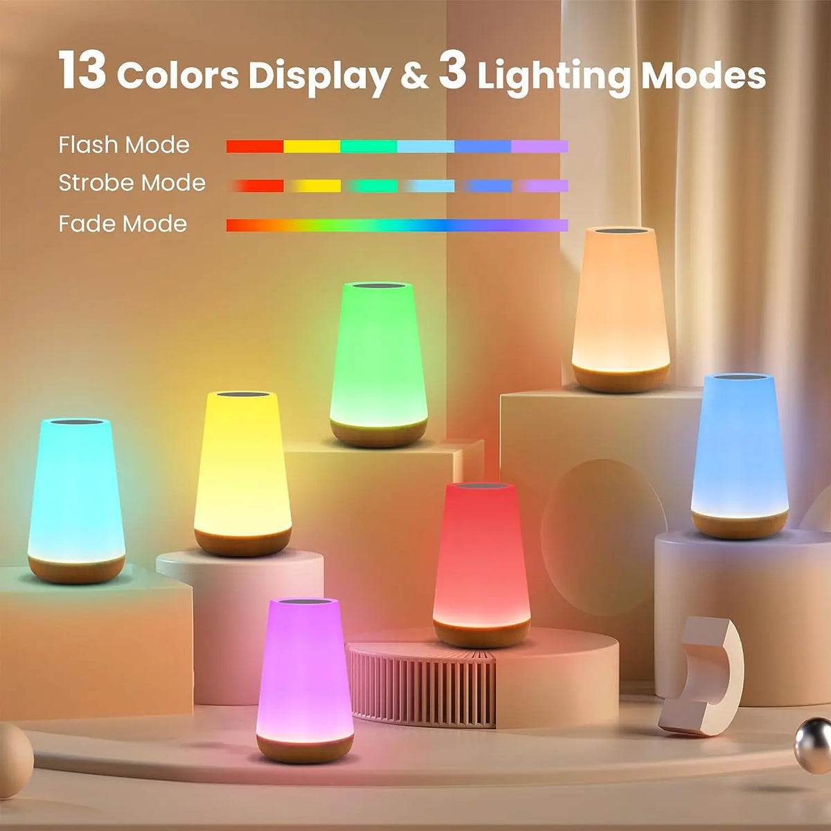 Aurora Touch Lamp, view 2