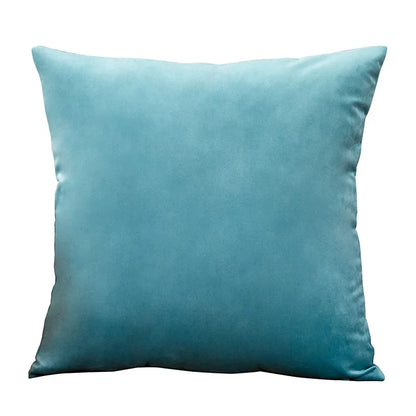 Velvet Cushion Cover with multiple color options.