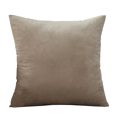 Velvet Cushion Cover with multiple color options.