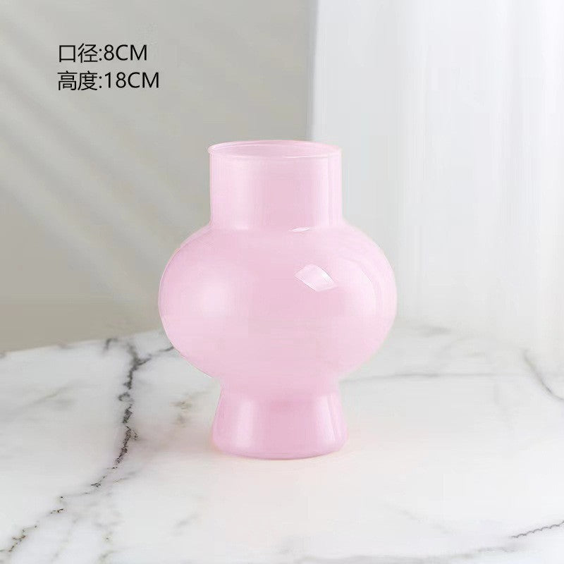 Colored Glass Vase