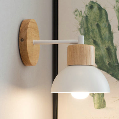 Nordic Wood Wall Light