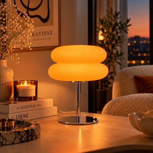 Macaron Glass Lamp, view 1