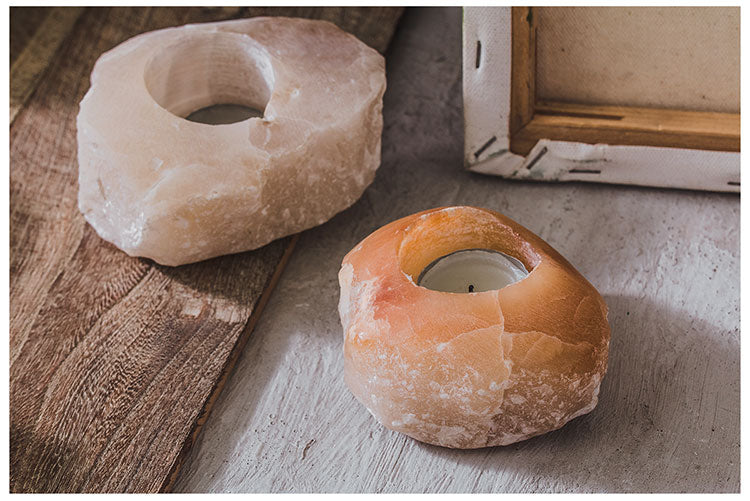 Stone Candle Holder
