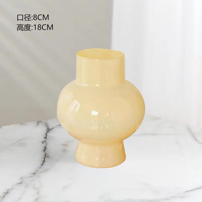 Colored Glass Vase