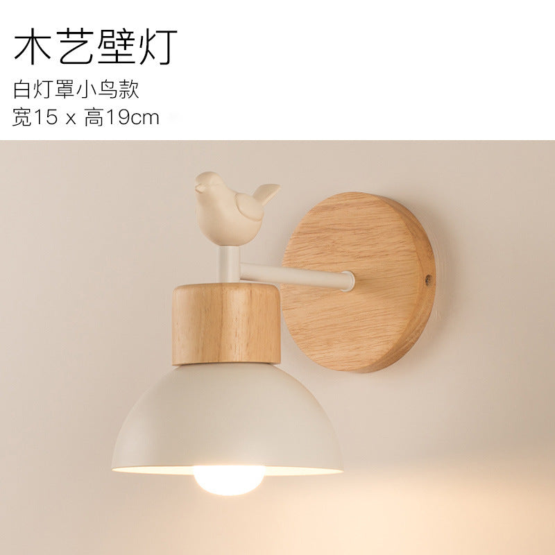 Nordic Wood Wall Light
