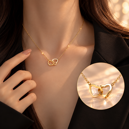 Personalized name heart necklace with rotating rose box, view 17